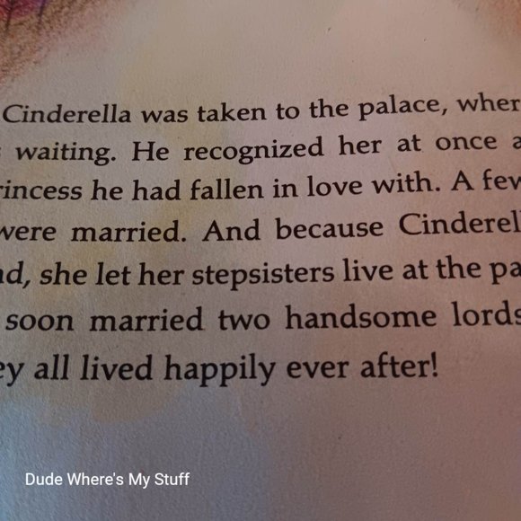 CINDERELLA BY CHARLES PERRAULT - 1979 RELEASE - ORIGINAL 7" RECORD 33-1/3 RPM - Picture 7 of 10